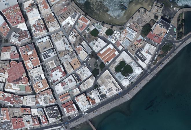 Vista aérea Agrarian Market, Arrecife
