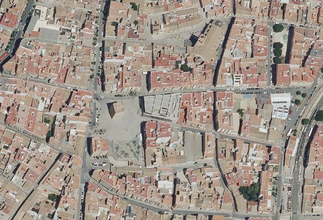 Vista aérea Antic Mercat, Torrente