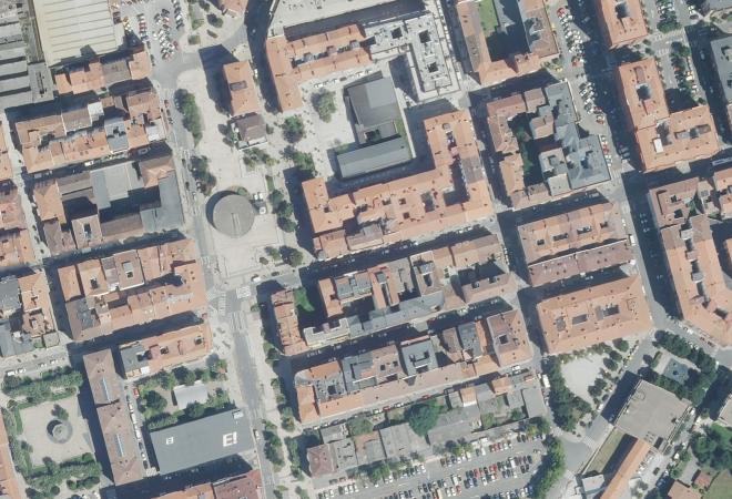 Vista aérea Merca Obieta, Erandio