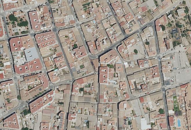 Vista aérea Mercado deBenimamet, Valencia