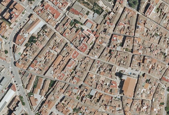 Vista aérea Milena, Enguera