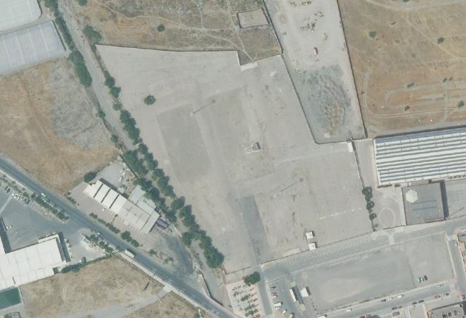 Vista aérea Recinto Ferial y Mercado Ambulante, Níjar